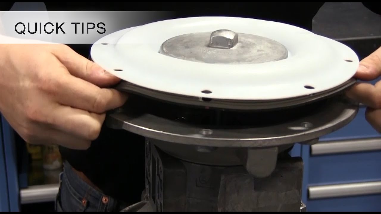 Quick Tip #03 - Install a PTFE and Backer Diaphragm in a SANDPIPER Pump
