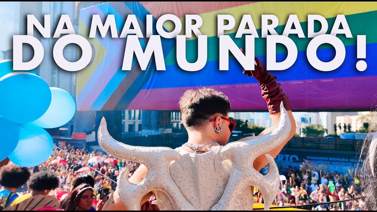 EM CIMA DO TRIO! | VLOG PARADA DO ORGULHO LGBT DE SÃO PAULO 2024