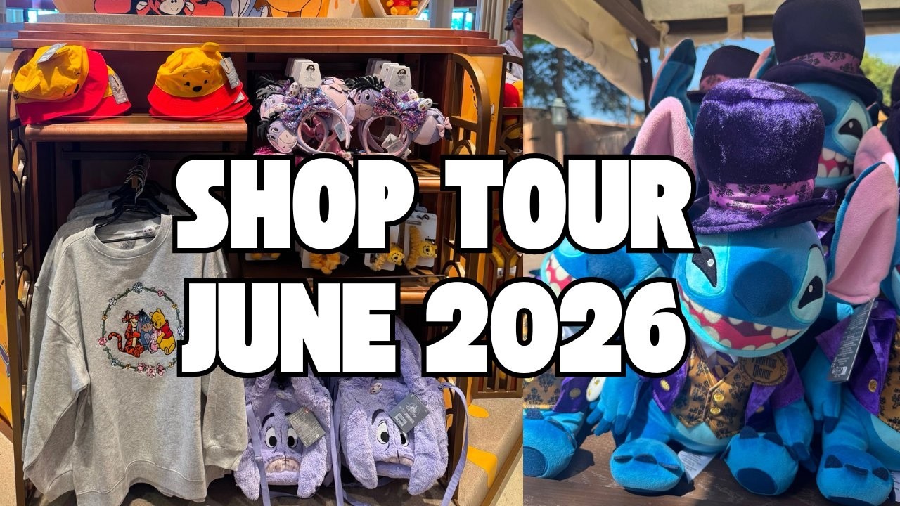 🛍️ NEW Disneyland Paris World of Disney Shop Tour | New Merchandise June 2026