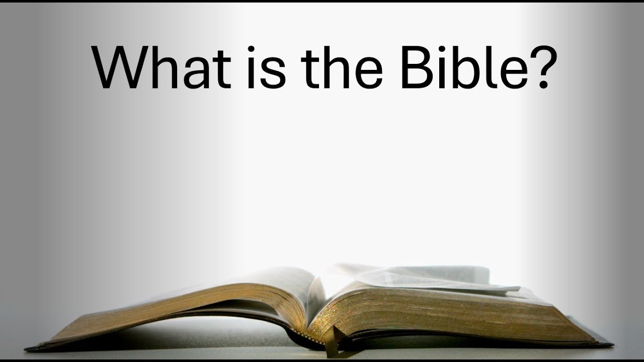 Reading and Understanding  the Bible (2025 Foundations Lecture 02)