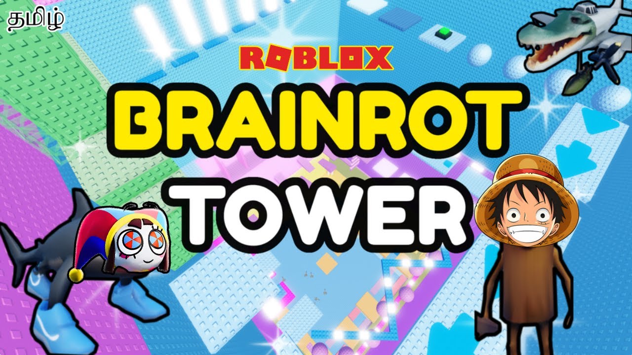 Roblox Brainrot Tower 😂 Funny 😂 Gameplay in Tamil