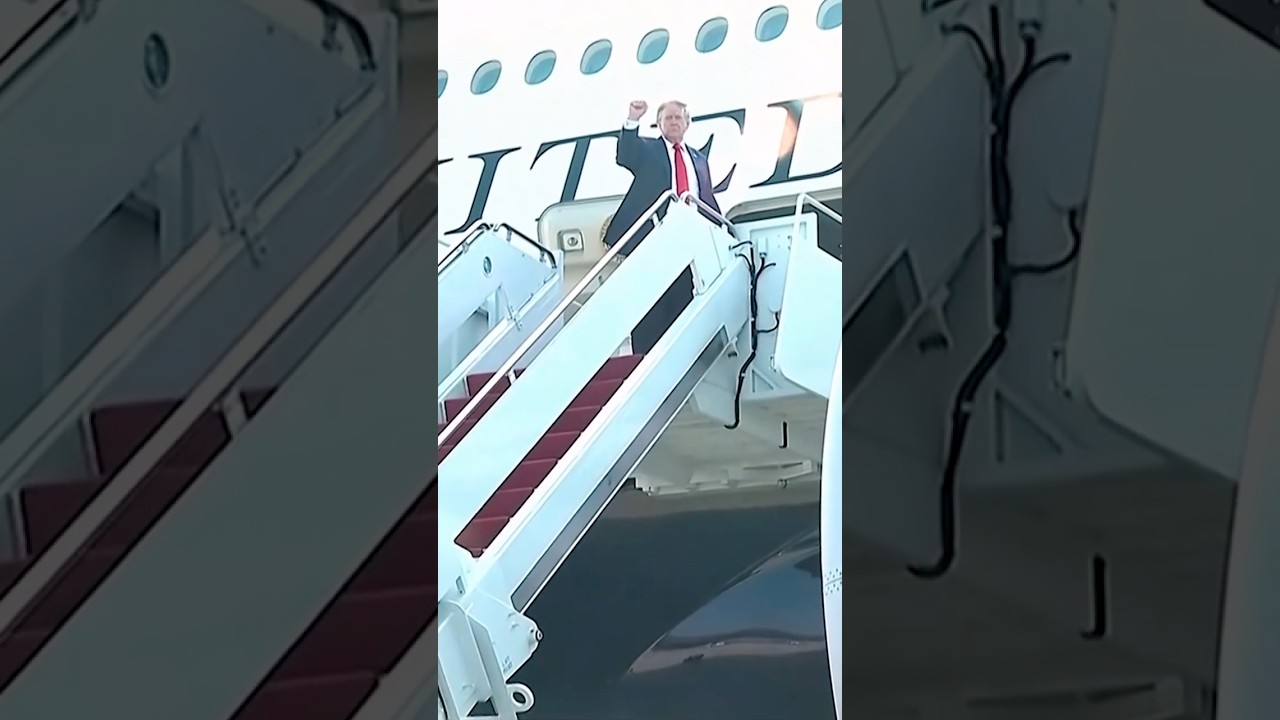 Trump Takes First Flight on Qatar-Gifted Air Force One
