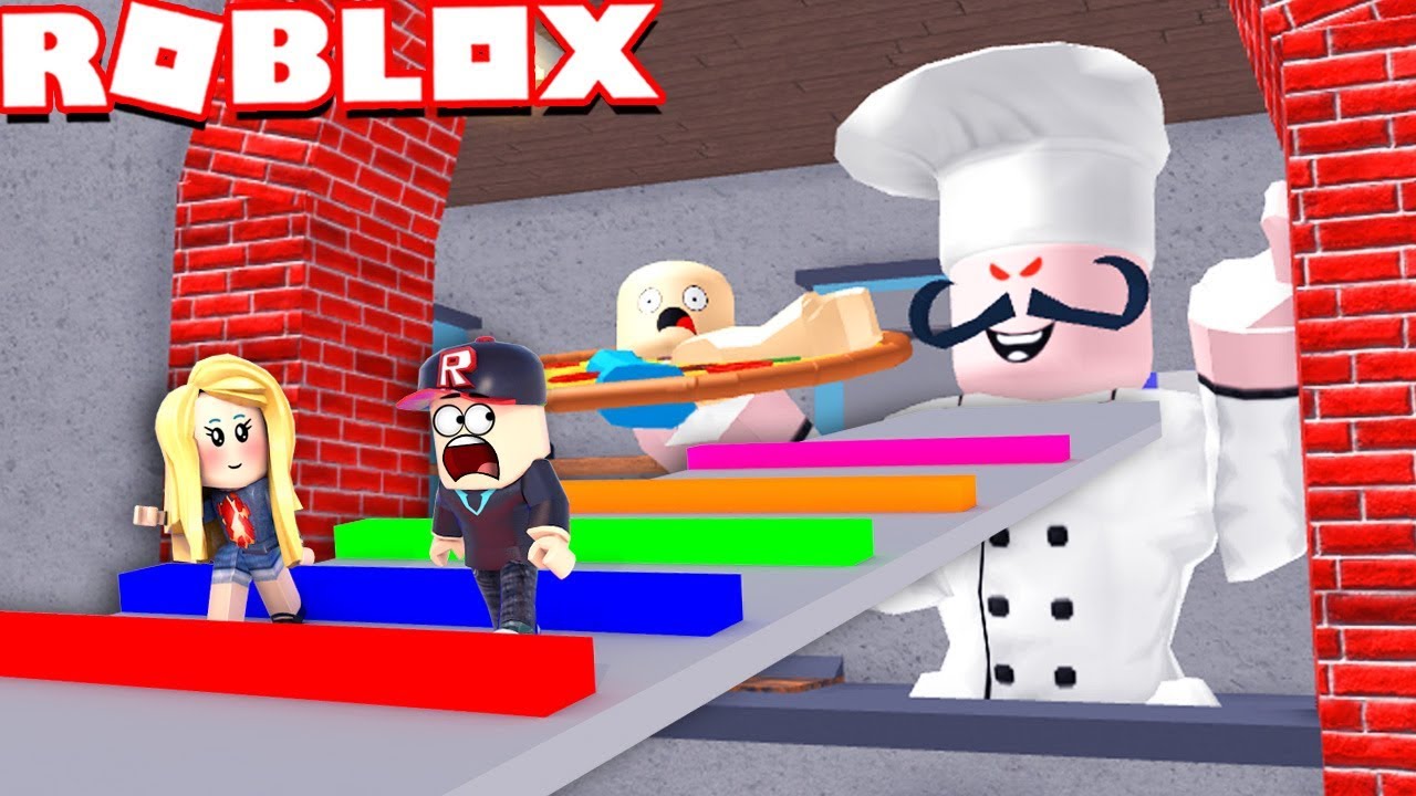 ROBLOX PIZZERIA OBBY 🍕 UCIEKAMY OD ZŁEGO PIZZERMANA | Vito i Bella