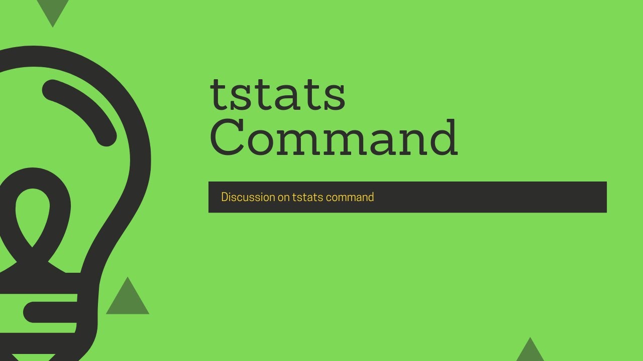 Splunk Commands : Discussion on tstats command