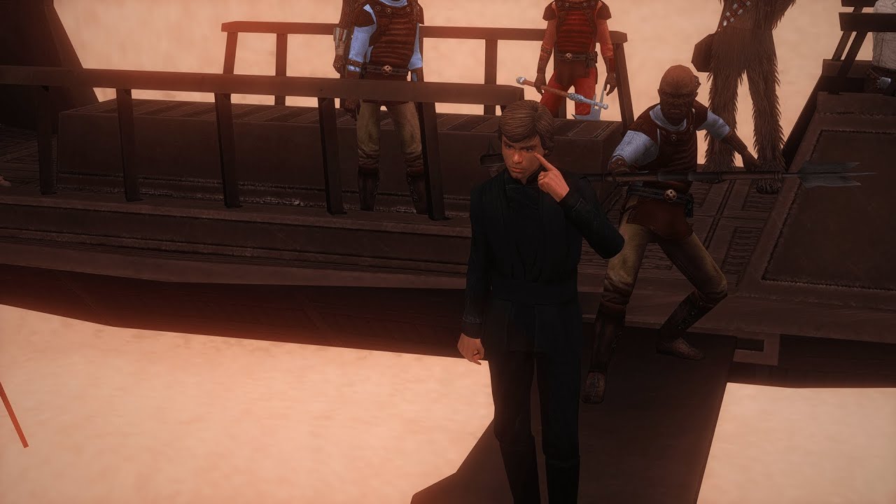 Jedi Academy - Movie Duels - The Great Pit of Carkoon - The Sarlacc Pit Battle