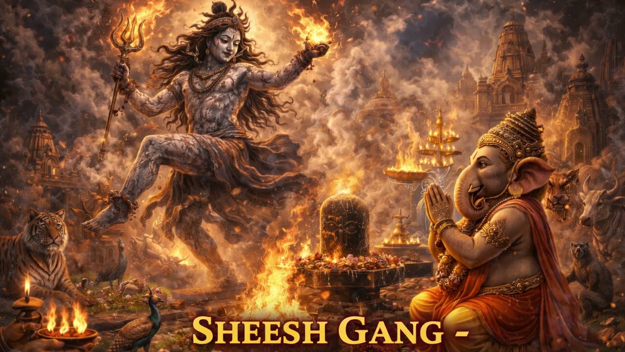 Sheesh Gang – Shiva Ki Mahima | Mahakaal Tandav | Bhasma Aarti & Shiv Shakti #shiva #bhajan #video