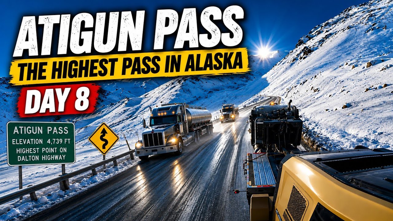 DRIVING ALASKA'S REMOTE AND TREACHEROUS DALTON HIGHWAY| Pinoytrucker