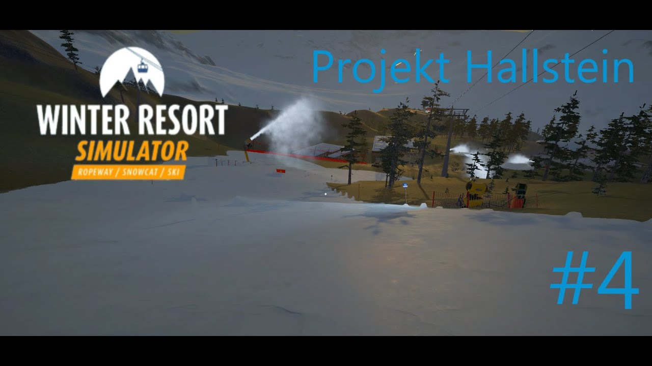 4# Wir sind fertig mit dem Beschneien | Hallstein | Winterresort Simulator Season 2