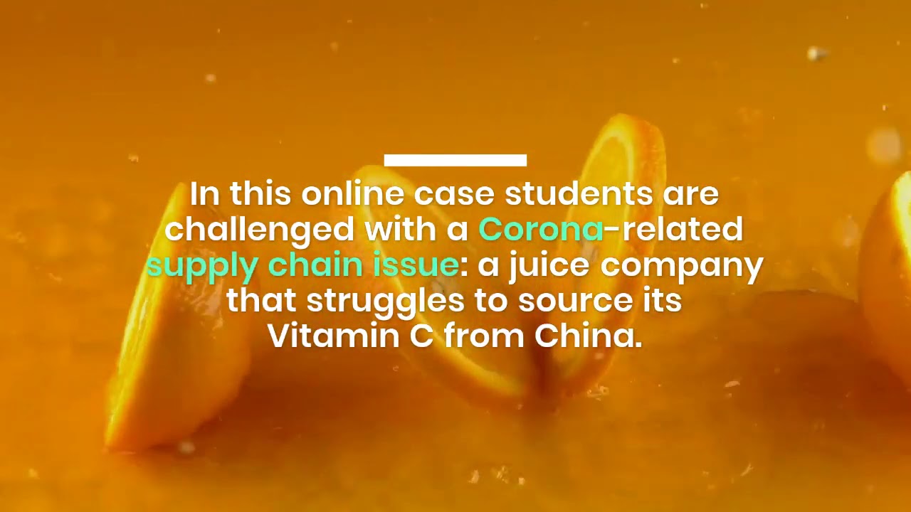 Multimedia Online Teaching Case: Managing Risk to Global Supply Chains - COVID-19 CRISIS