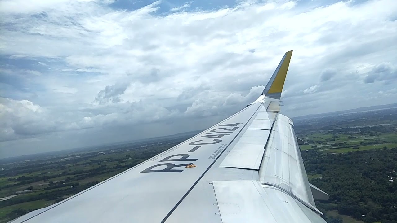 November 2, 2021 Flight 5J-457 Landing at Iloilo Airport 1100H