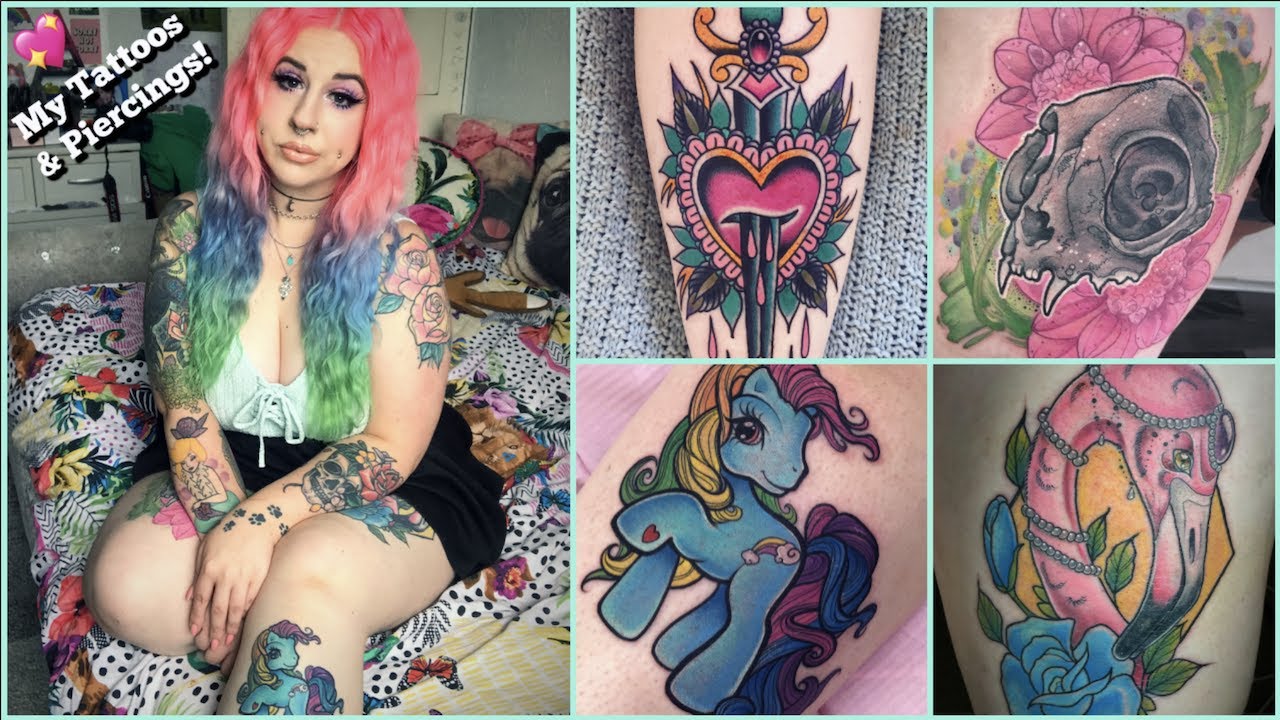 MY TATTOOS & PIERCINGS! 💕(UPDATED)