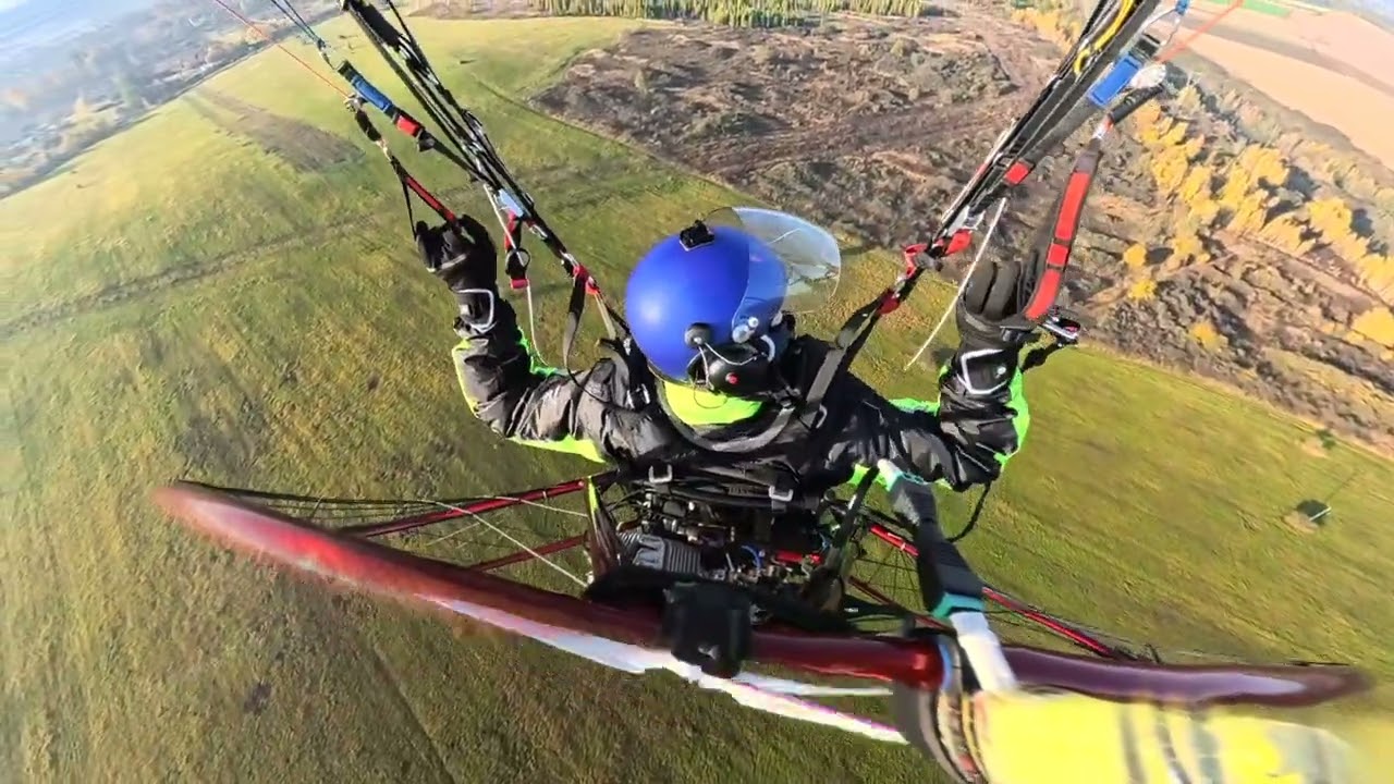 Paramotor Scenic Flight – Sławków Area | 23.10.2025 | PPG Sławków