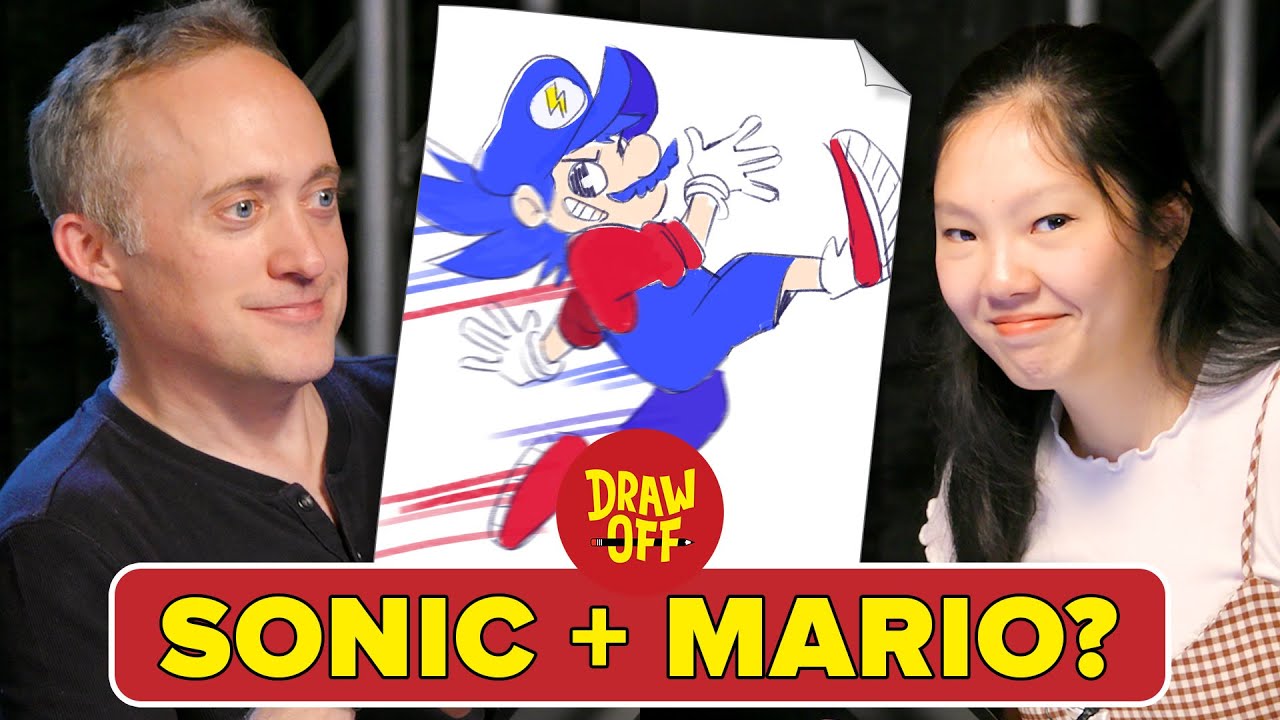 Animator Vs. Cartoonist Try Character Mashups &bull; Draw-Off
