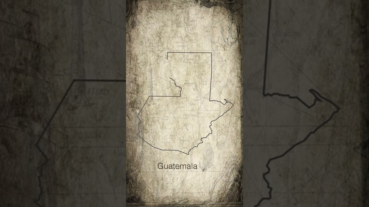Guatemala map drawing #shorts #guatemala #map #drawing #zeichnen #art #draw