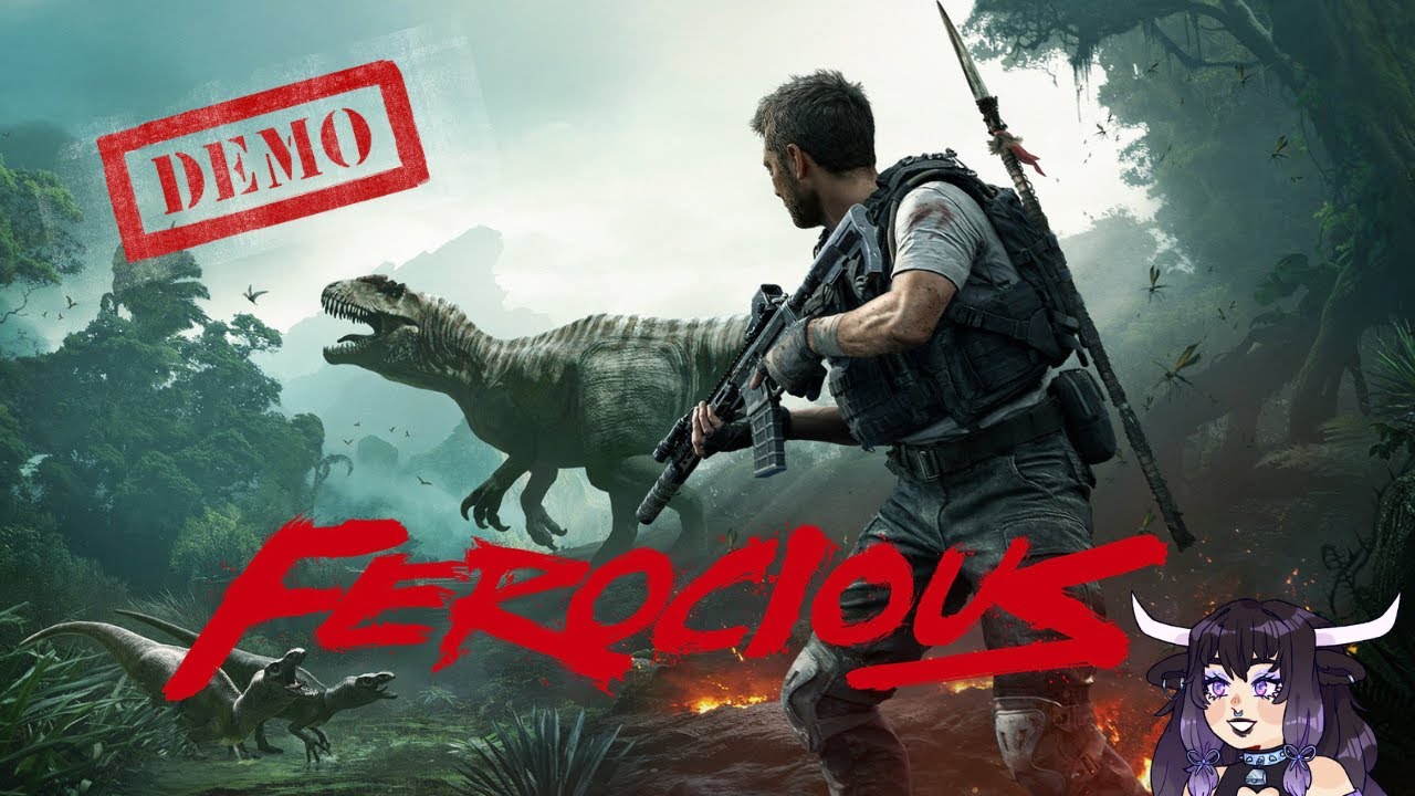 (+18) DINO SURVIVAL! This is right up my alley! | Ferocious DEMO