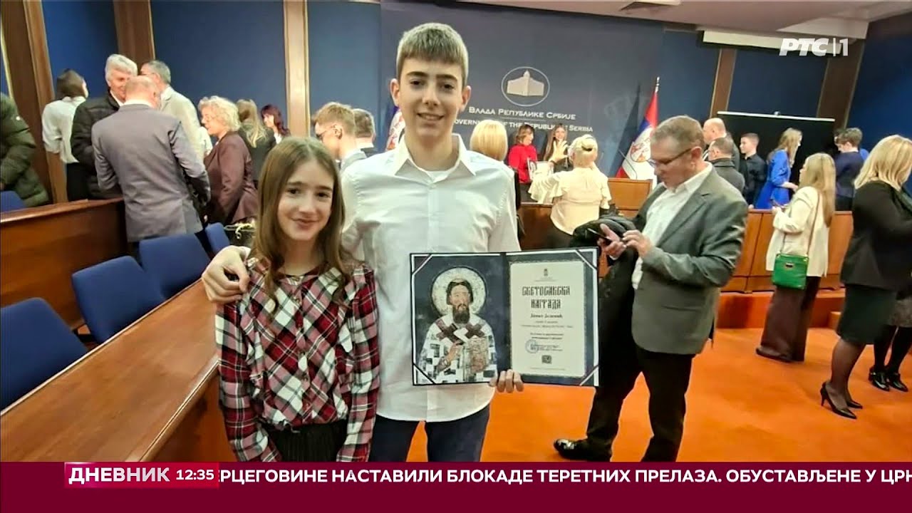 RTS:: Janko Jelenić iz Niša dobitnik Svetosavske nagrade