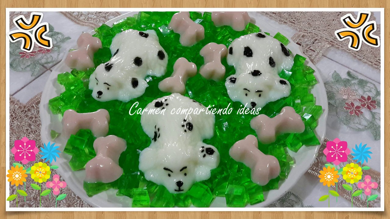 *Gelatina🐶 de🐩 perritos🐕*