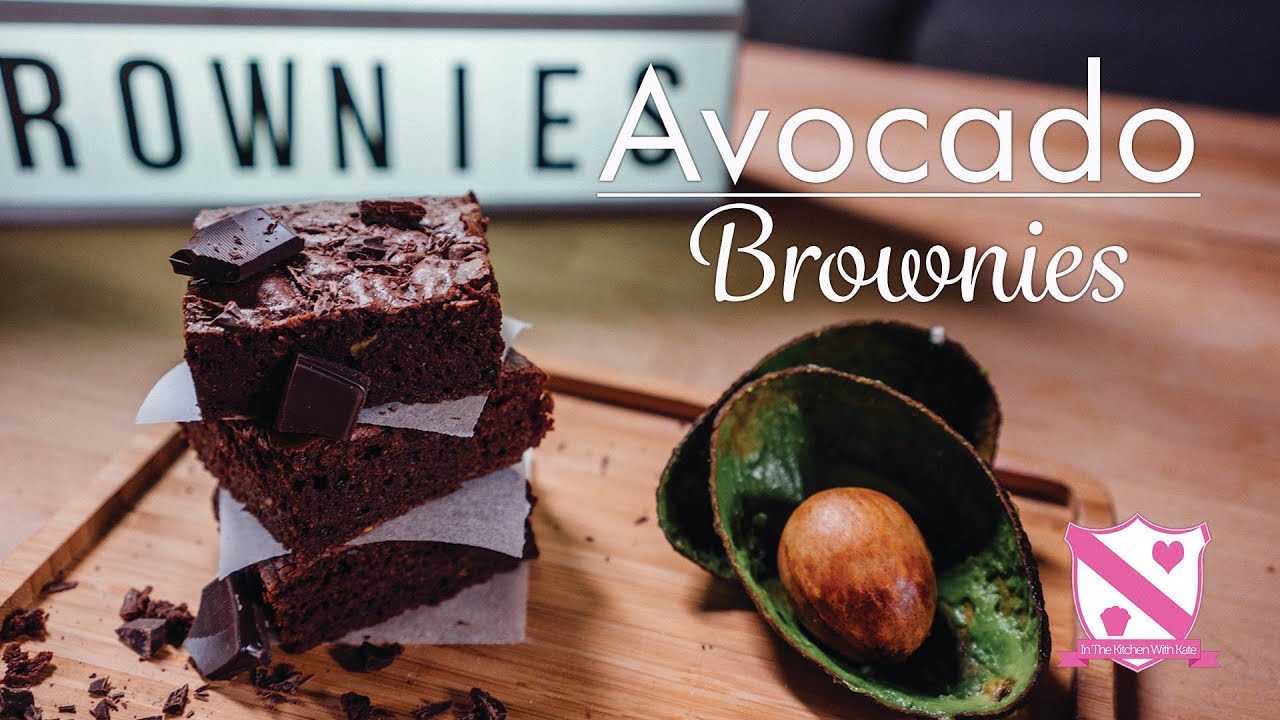 Avocado Brownies - In The Kitchen With Kate