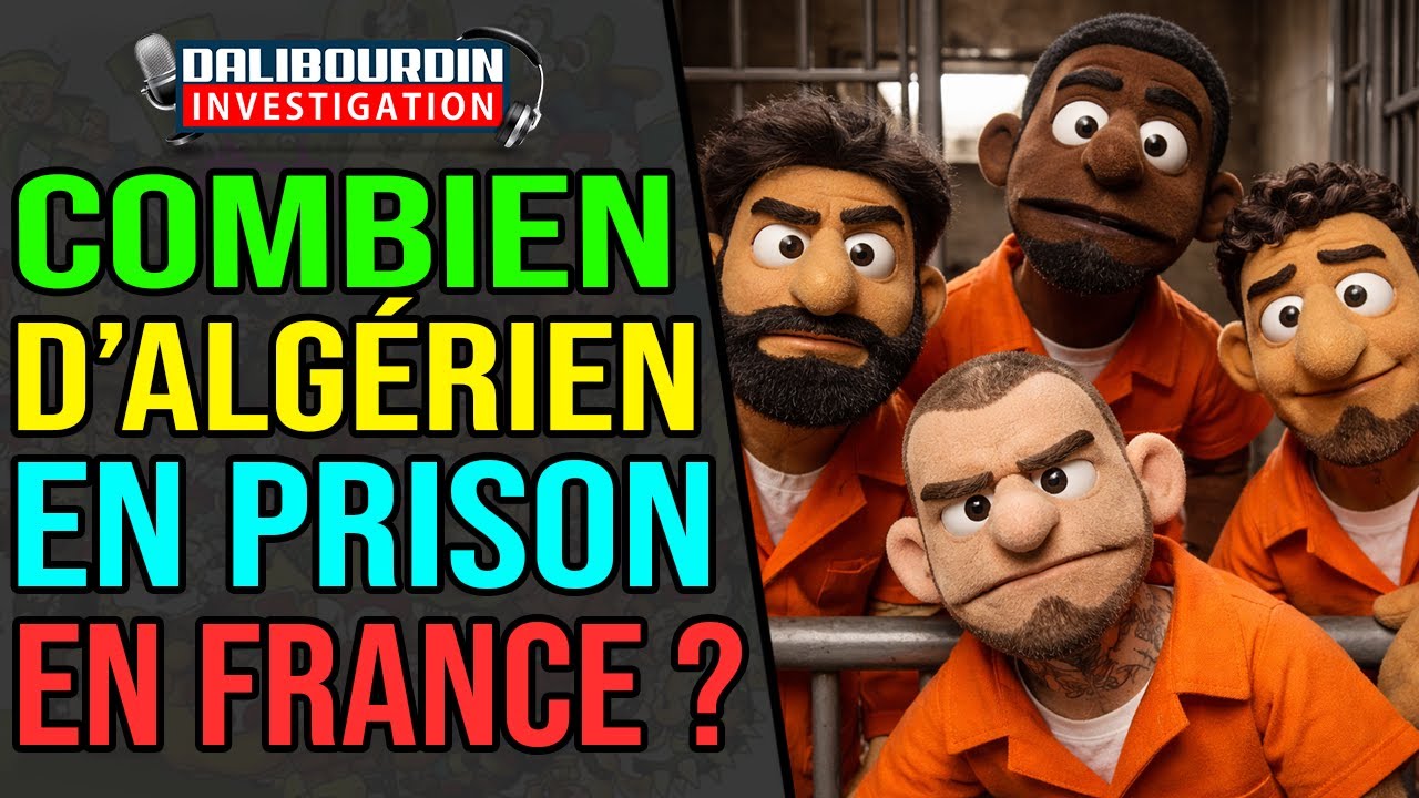 COMBIEN Y'A D'ALGÉRIENS DANS LES PRISONS EN FRANCE ?