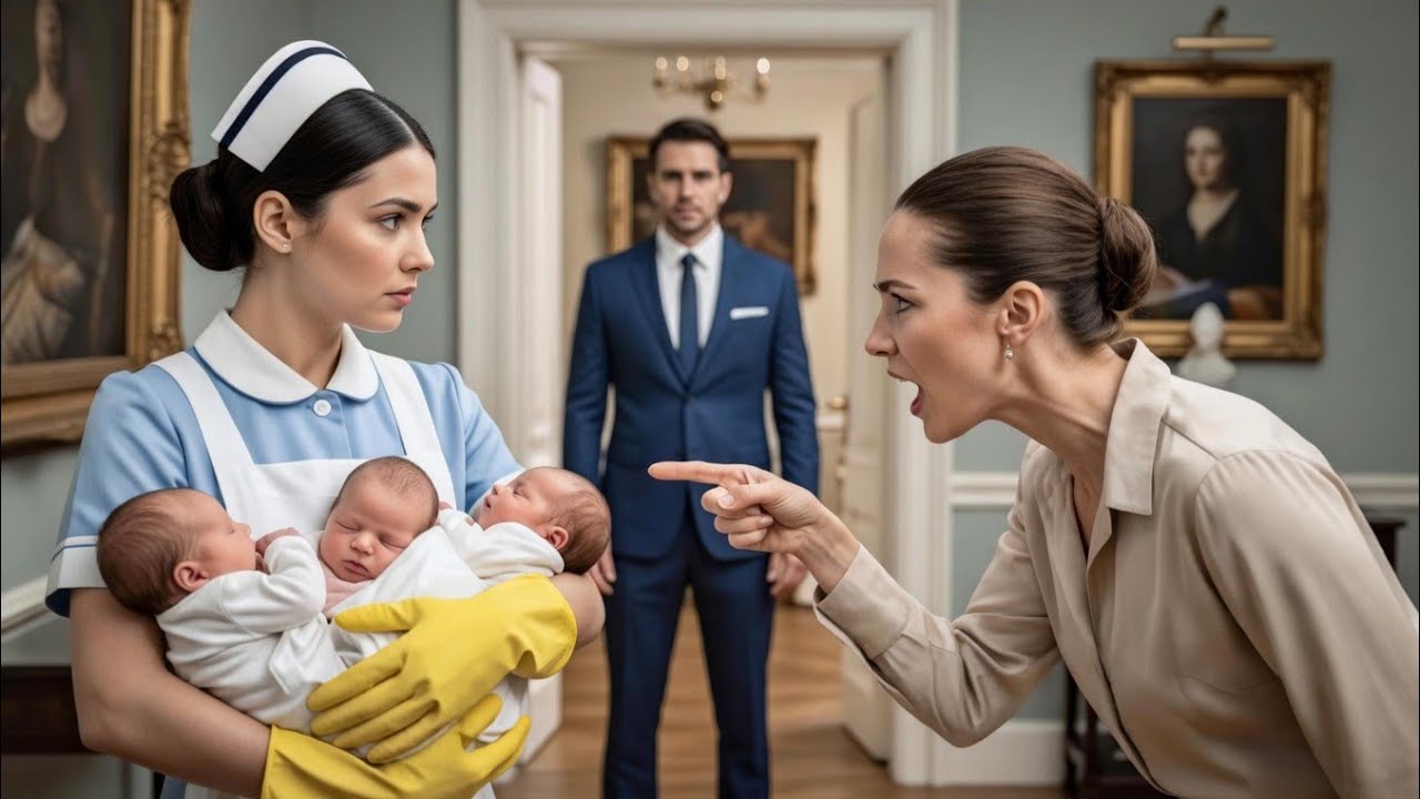 “¡La Niñera y los 3 Bebés… La Verdad Nadie la Esperaba!”