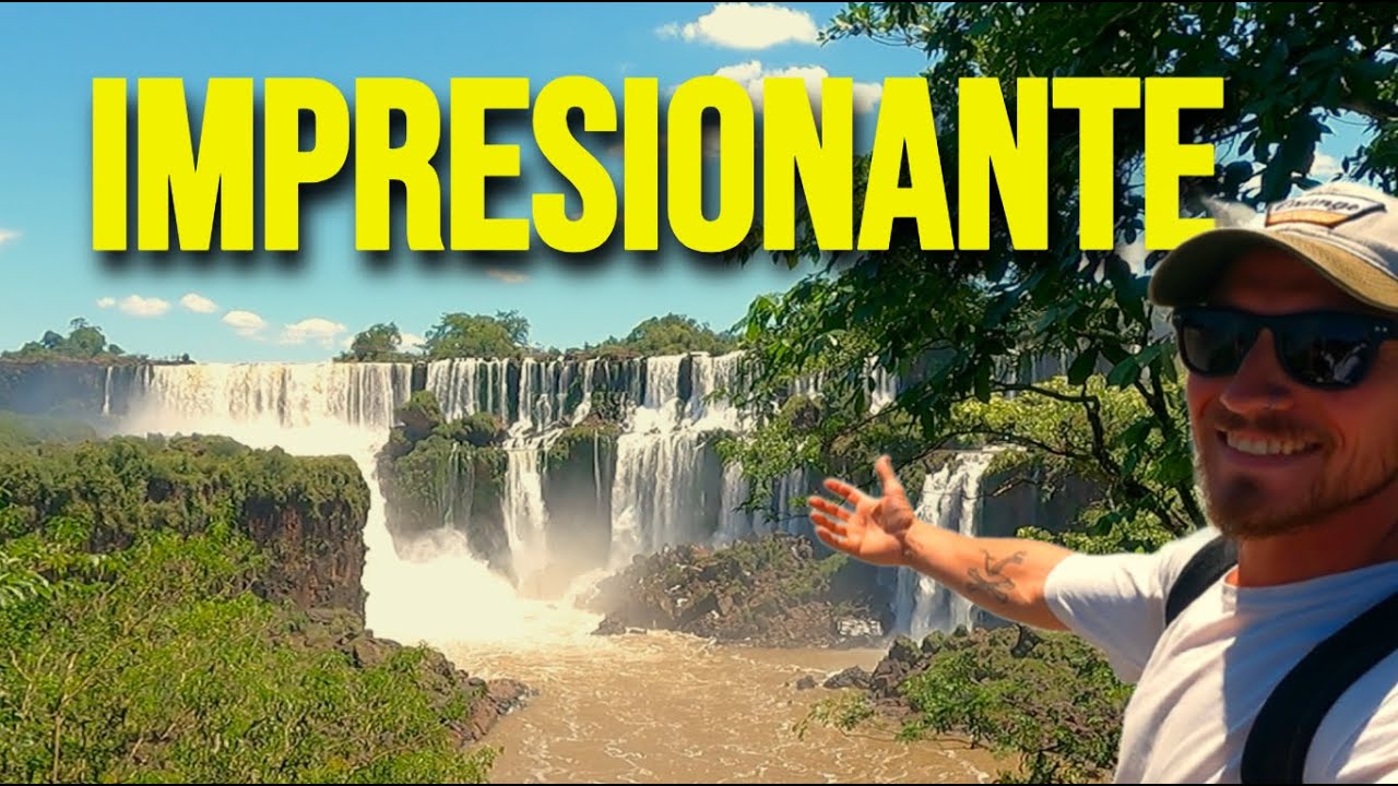 ¡¡ IMPRESIONANTE !! Las CATARATAS del IGUAZU como NUNCA las VISTE !!