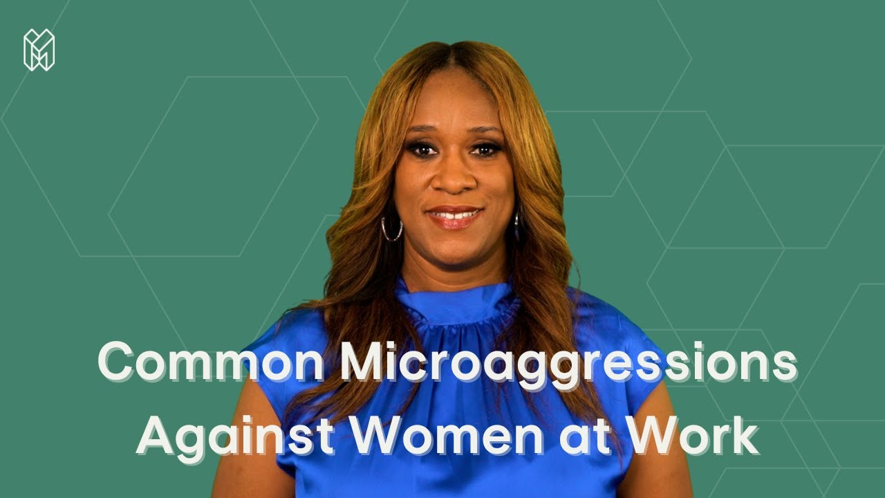 Common Microaggressions Against Women at Work