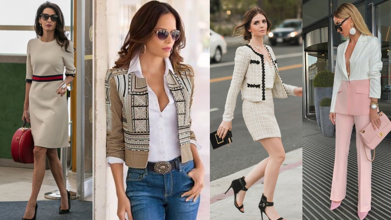 2020 LOOKS Y OUTFITS ELEGANTES Y SOFISTICADOS DE MODA MUJER / TENDENCIAS OTOÑO INVIERNO 2020 2021