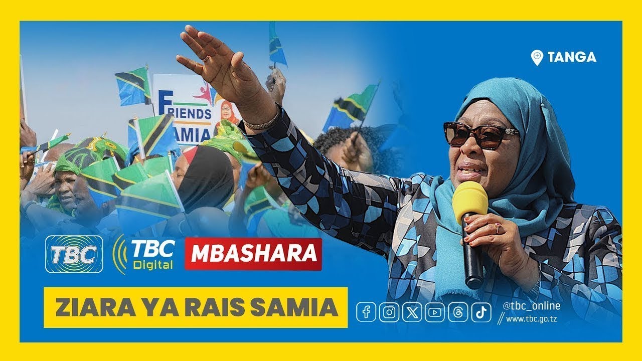 🔴#TBCLIVE: RAIS SAMIA AKIZUNGUMZA NA WANANCHI WA TANGA - UWANJA WA MKWAKWANI