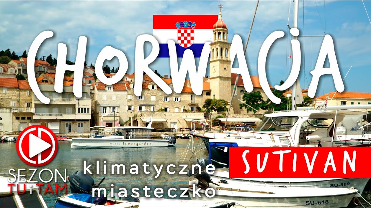 CHORWACJA - klimatyczne miasteczko SUTIVAN  - wyspa BRAČ - sezon NA SZLAKU / GoPro 11 Black