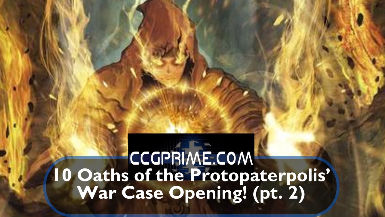 10 Oaths Case Opening! (pt. 2) - Force of Will TCG - CCG Prime - CCG Prime