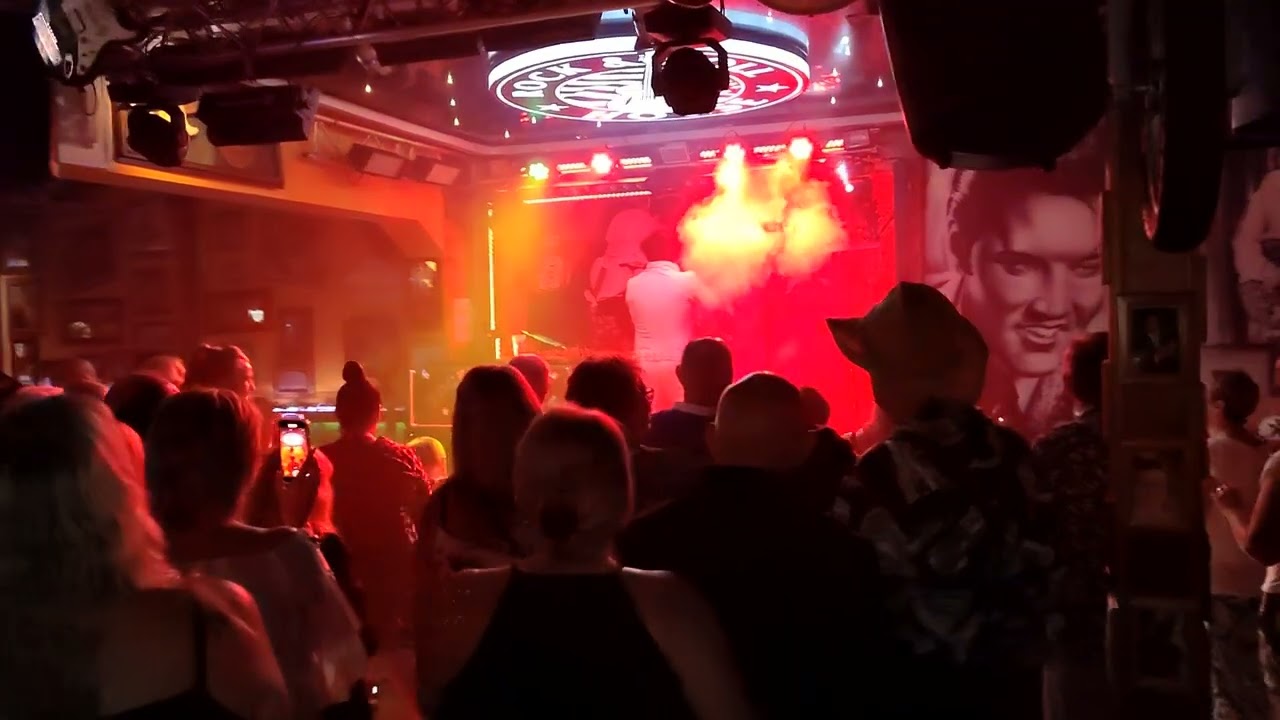 Simon Patrick Elvis Tribute Artist LIVE at the Rock & Roll House , Benidorm