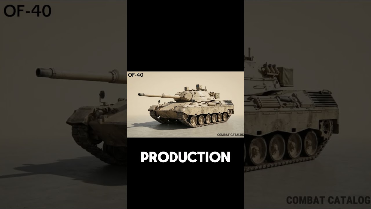 Leopard 1 and OF-40: Italy's Return to Domestic Tank Production