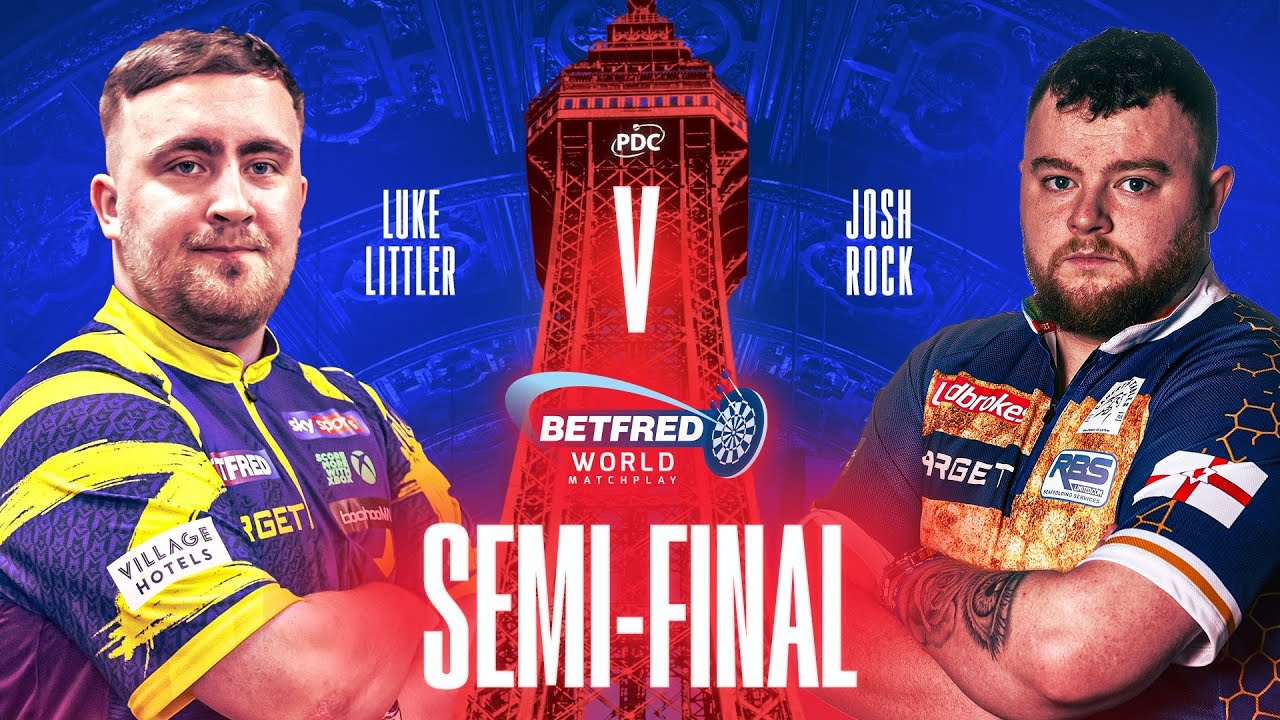 Luke Littler vs Josh Rock • World Matchplay 2025 Semifinale (Blackpool) ITA