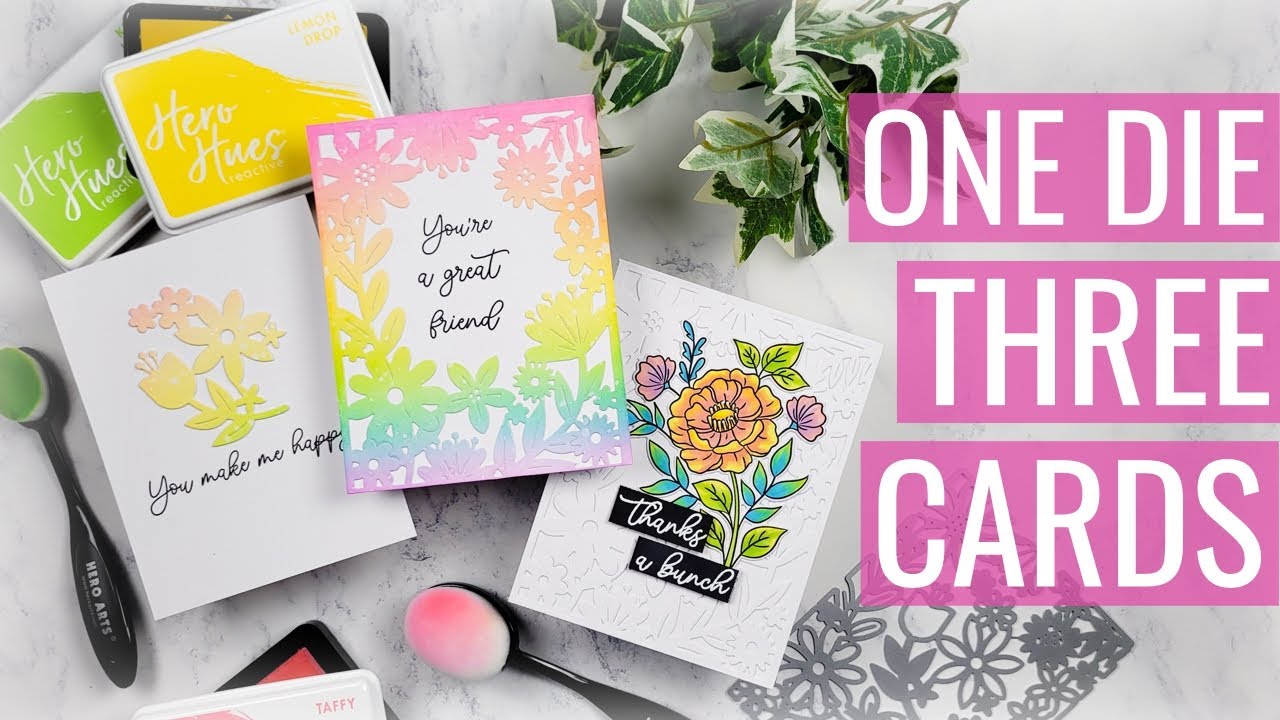 Three Cards with One Die: Catalog Release