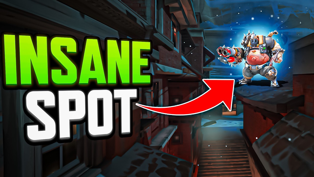 They never expect THIS SPOT! | Overwatch
