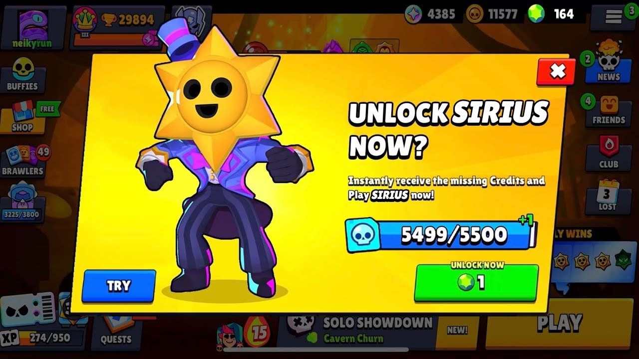UNLOCK🗝️ NEW BRAWLER SIRIUS!!!!😱 ULTRA LEGENDARY GIFTS!!🎁😘 BRAWL STARS NEW UPDATE!!😛