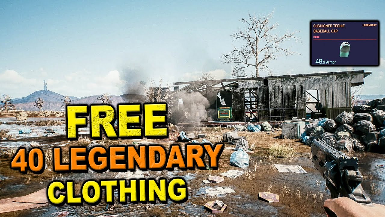 Cyberpunk 2077 - How To Get 40 Legendary Clothing Items For Free
