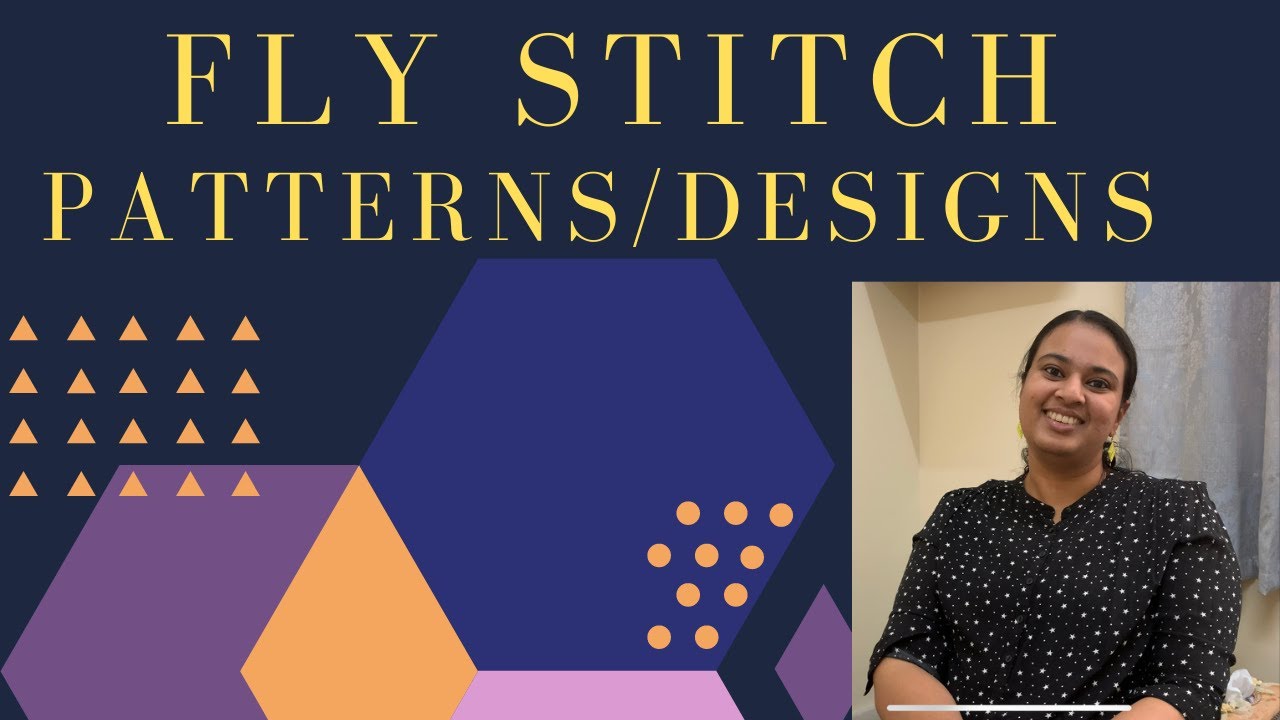 Fly stitch tutorials|Malayalam||Flying Stitch tutorial#basicstitches #flyingstitch #flystitch