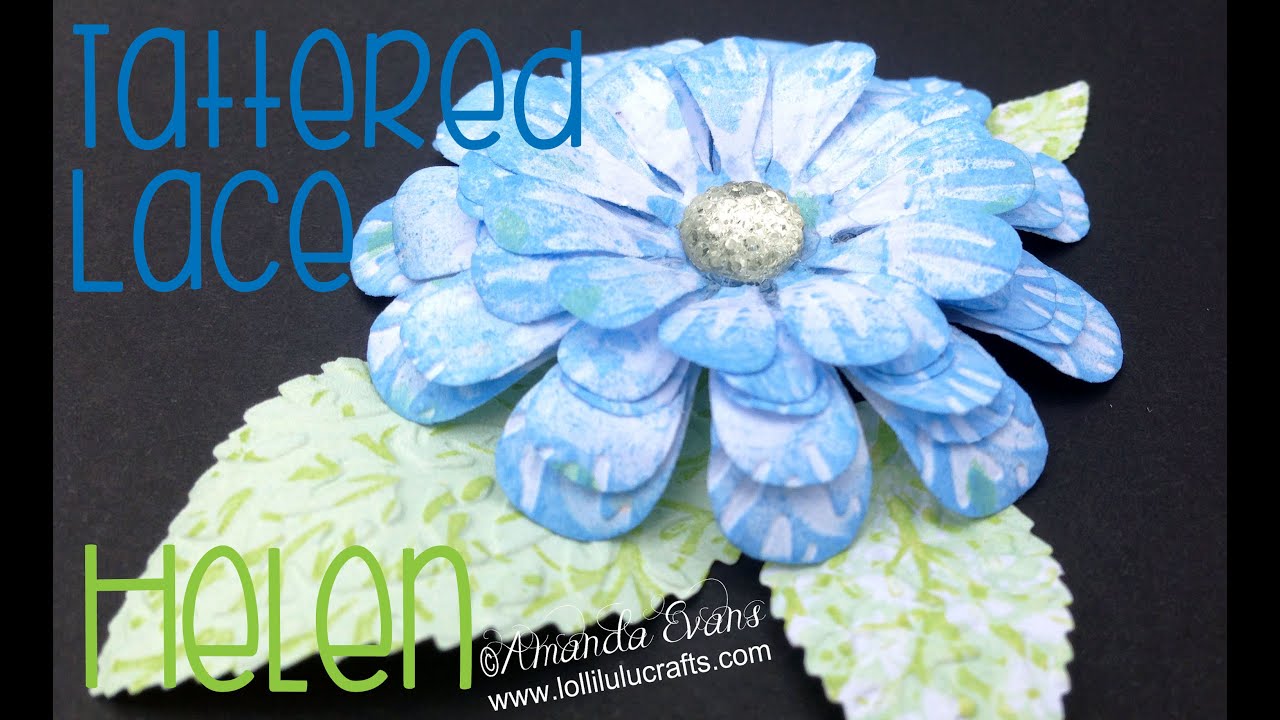 Tattered Lace Trio Flower Die Set - Helen