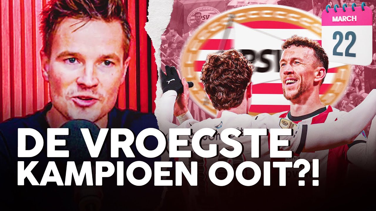 '22 maart kan PSV de vroegste kampioen ooit zijn!' | FCA Daily | S08E140