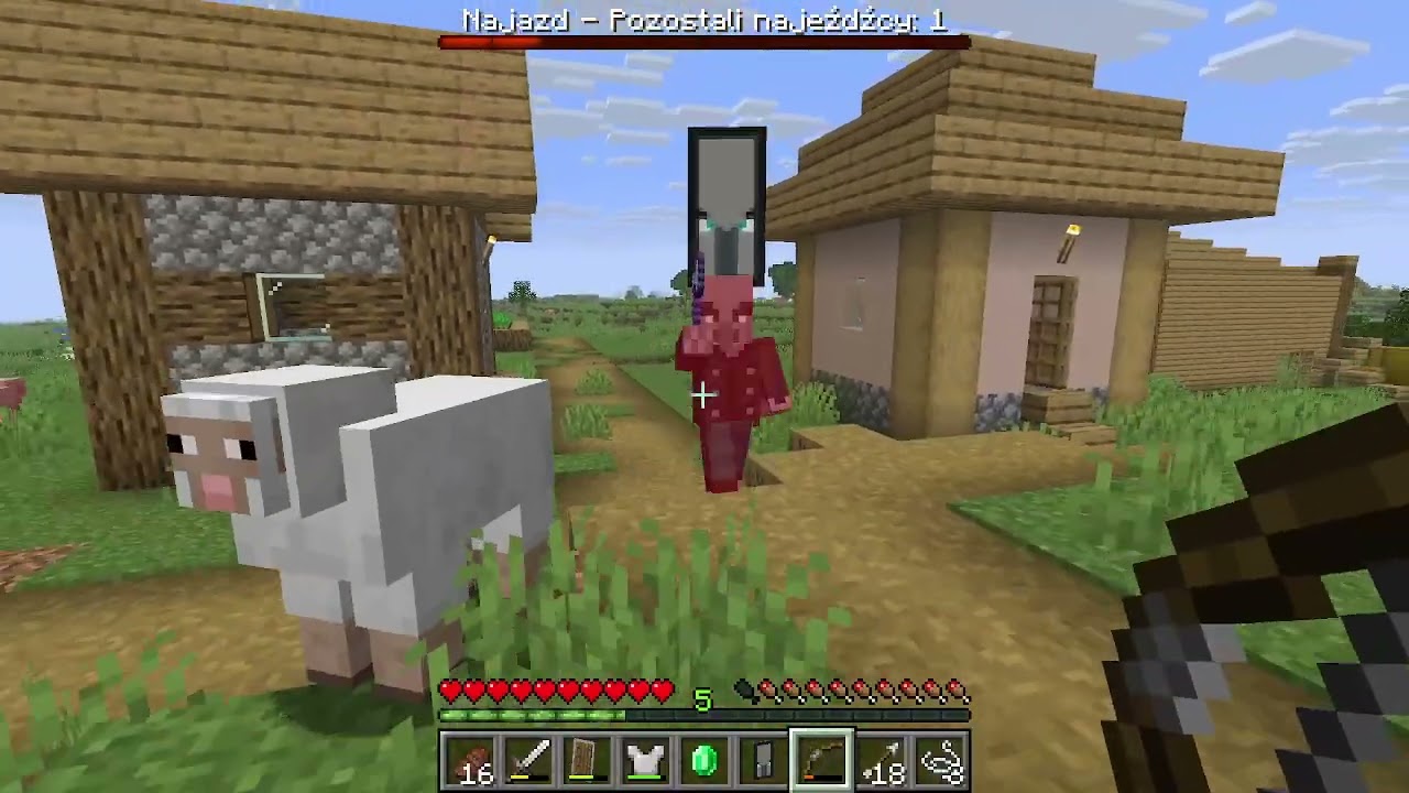 Minecraft: Wielka przygoda #9 Zrobiłem najazd na wioske