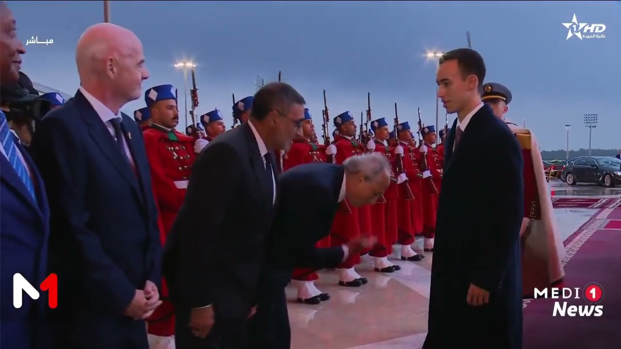 SAR le Prince H&eacute;ritier Moulay El Hassan pr&eacute;side la c&eacute;r&eacute;monie d'ouverture de la CAN-Maroc 2025