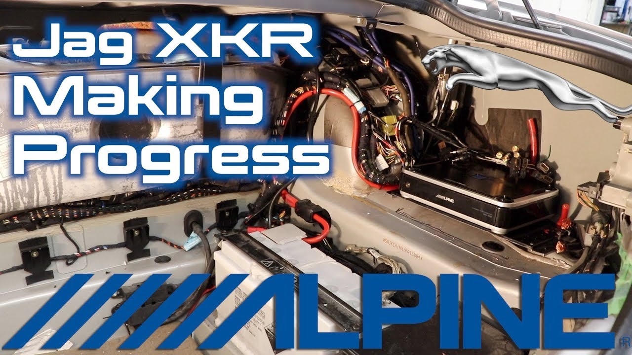Jaguar XKR - Amp Wiring + Other Stuff | Part 2