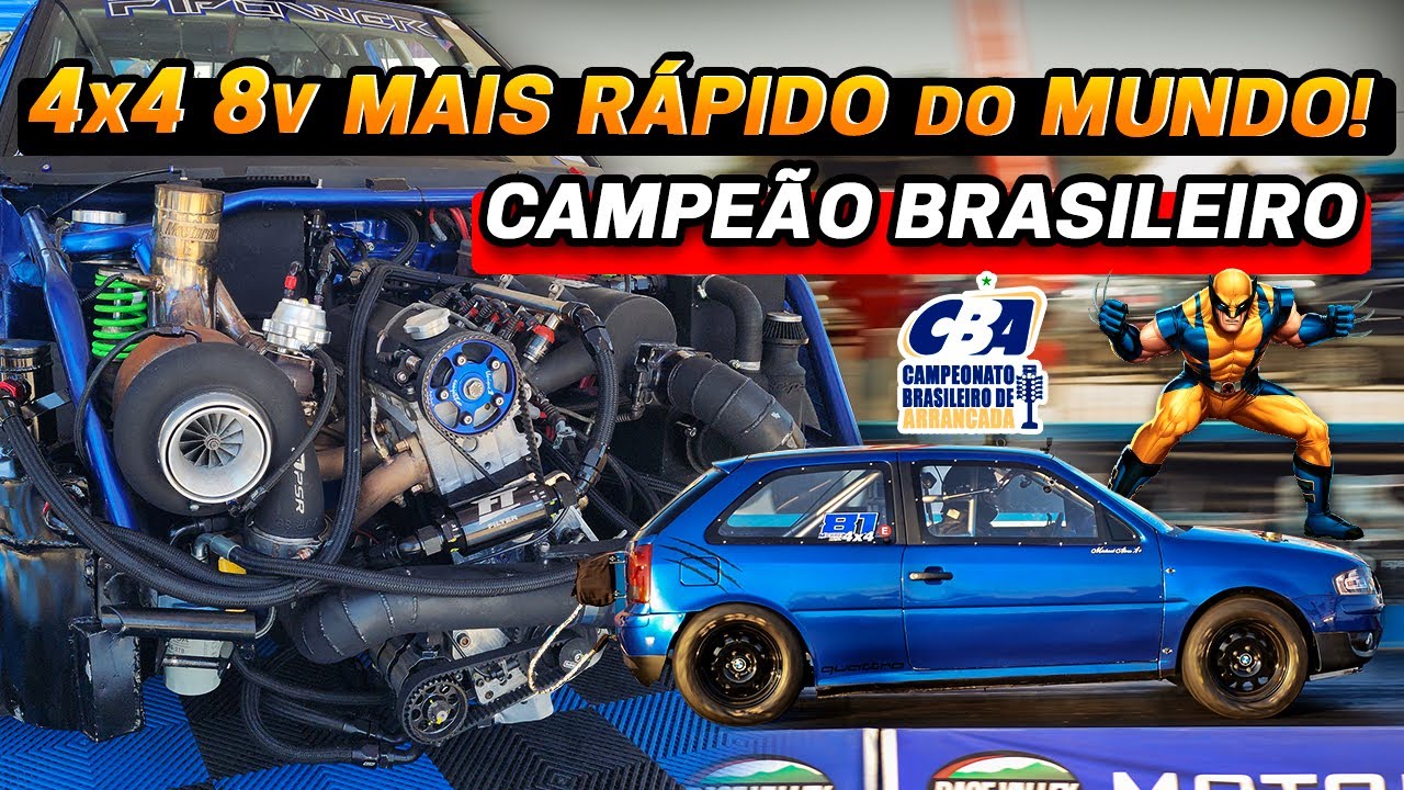 4x4 Mais rápido do Mundo! Piloto novato chega com tudo e já conquista o título do Brasileiro 2025