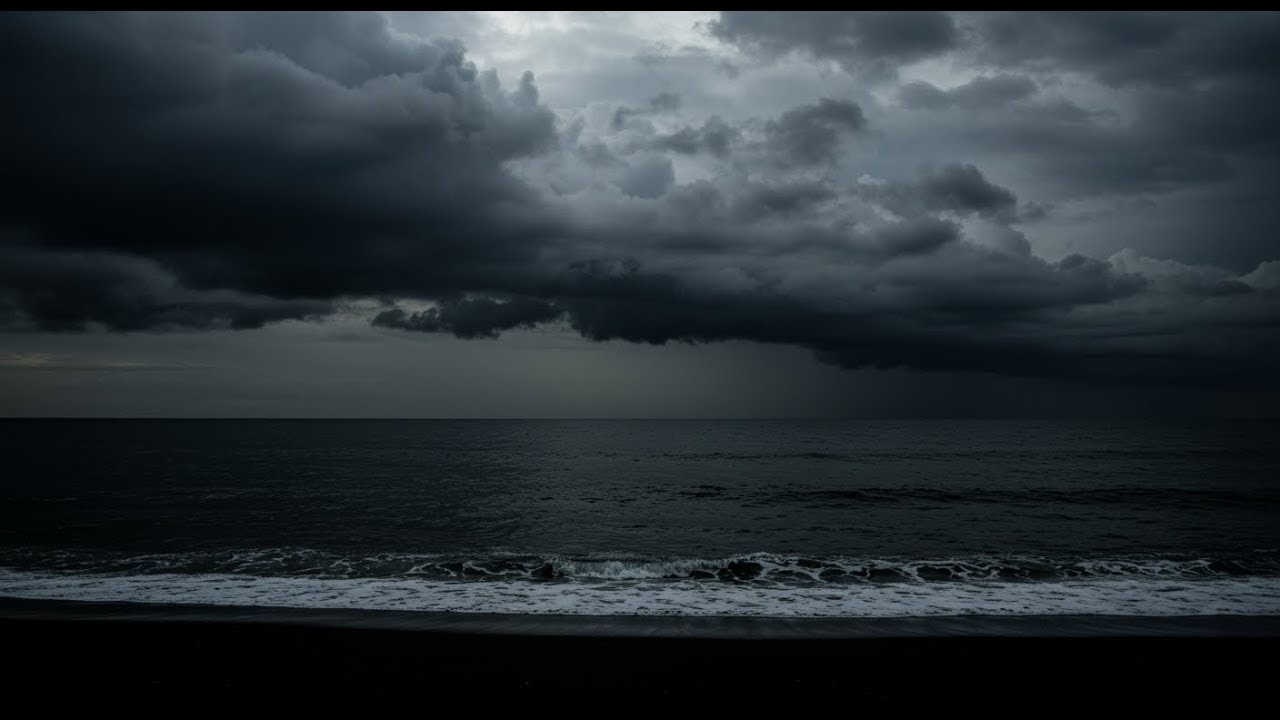 Healing Ocean Soundscape | Soothing Waves for Emotional Balance at Night with Calm Ocean Rhythm