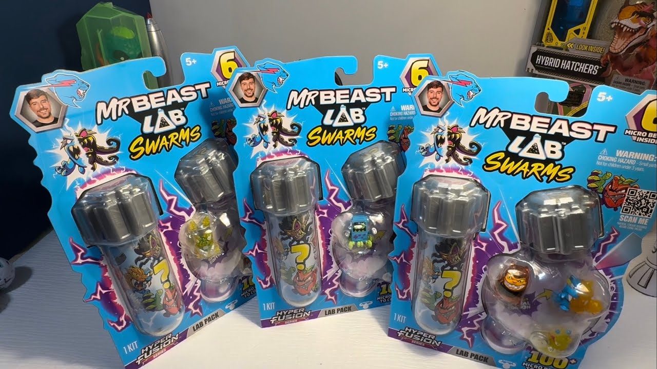 Как я нашел 3 нужных мне роя частиц в режиме Hyper Fusion из игры Mr Beast Lab?