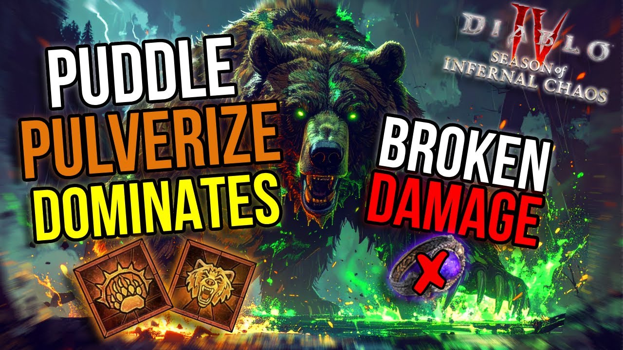 Diablo 4 АБСОЛЮТНО ЛУЧШАЯ СТРОИТЕЛЬНАЯ ЯМА PULVERIZE 120+ И БЕЗУМНАЯ СКОРОСТЬ ФЕРМЕРСТВА СЕЗОН 10