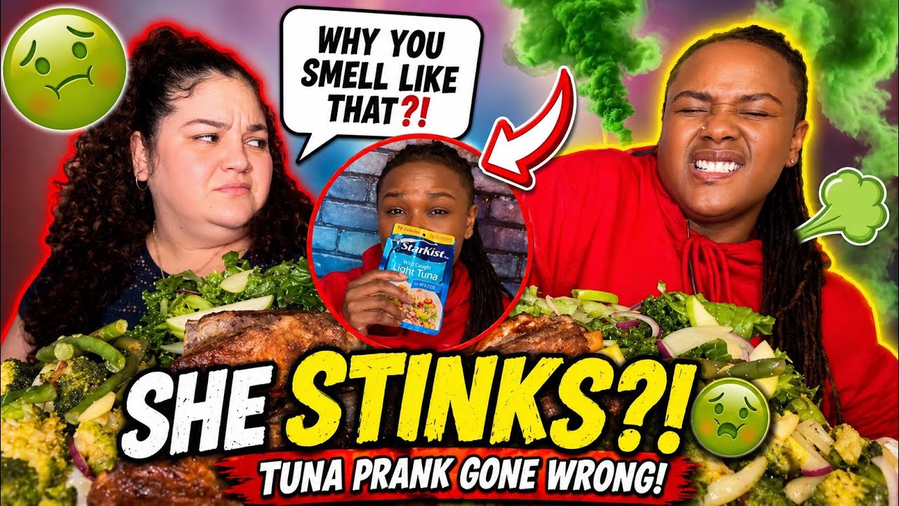 Itching DOWN THERE Then making Melitza Smell My FISHY Fingers 🤮 | GRILLED BBQ RIBS MUKBANG | PRANK