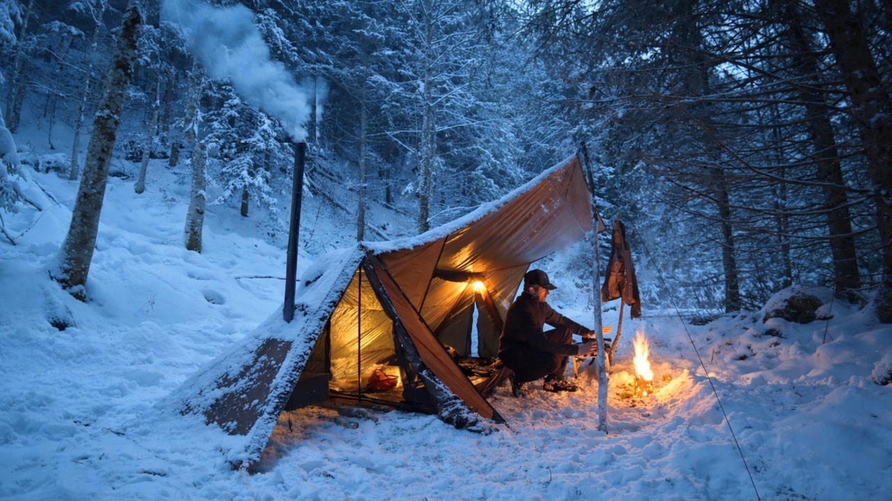 Hot Tent – Deep in the Mountains
