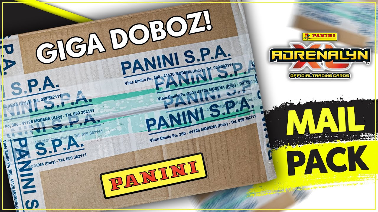 HATALMAS PANINI DOBOZ! I Mail Pack #17